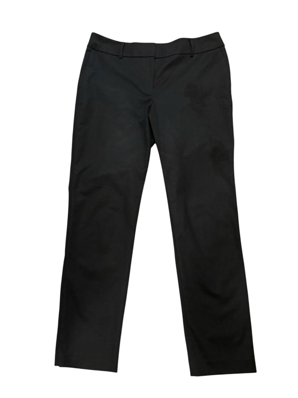Ann Taylor Factory Black Cropped Dress Pants, Cotton Blend, Women’s Size 8